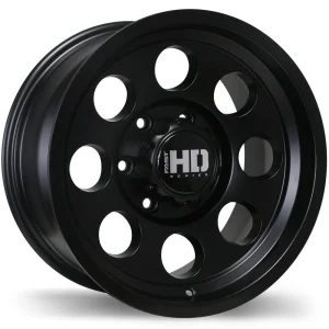 Fast HD – Detour – Black – 16″x8″ 0mm – All weather Wheels – F236-1680-83BT+00C061